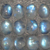 9x11 MM GORGEOUS RAINBOW MOONSTONE EACH PCS HAVE AMAZING FLASHY STRONG FIRE 15 PCS WEIGHT 63.00 CARRAT